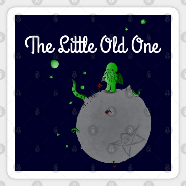 The Little Old One Sticker by Manoss